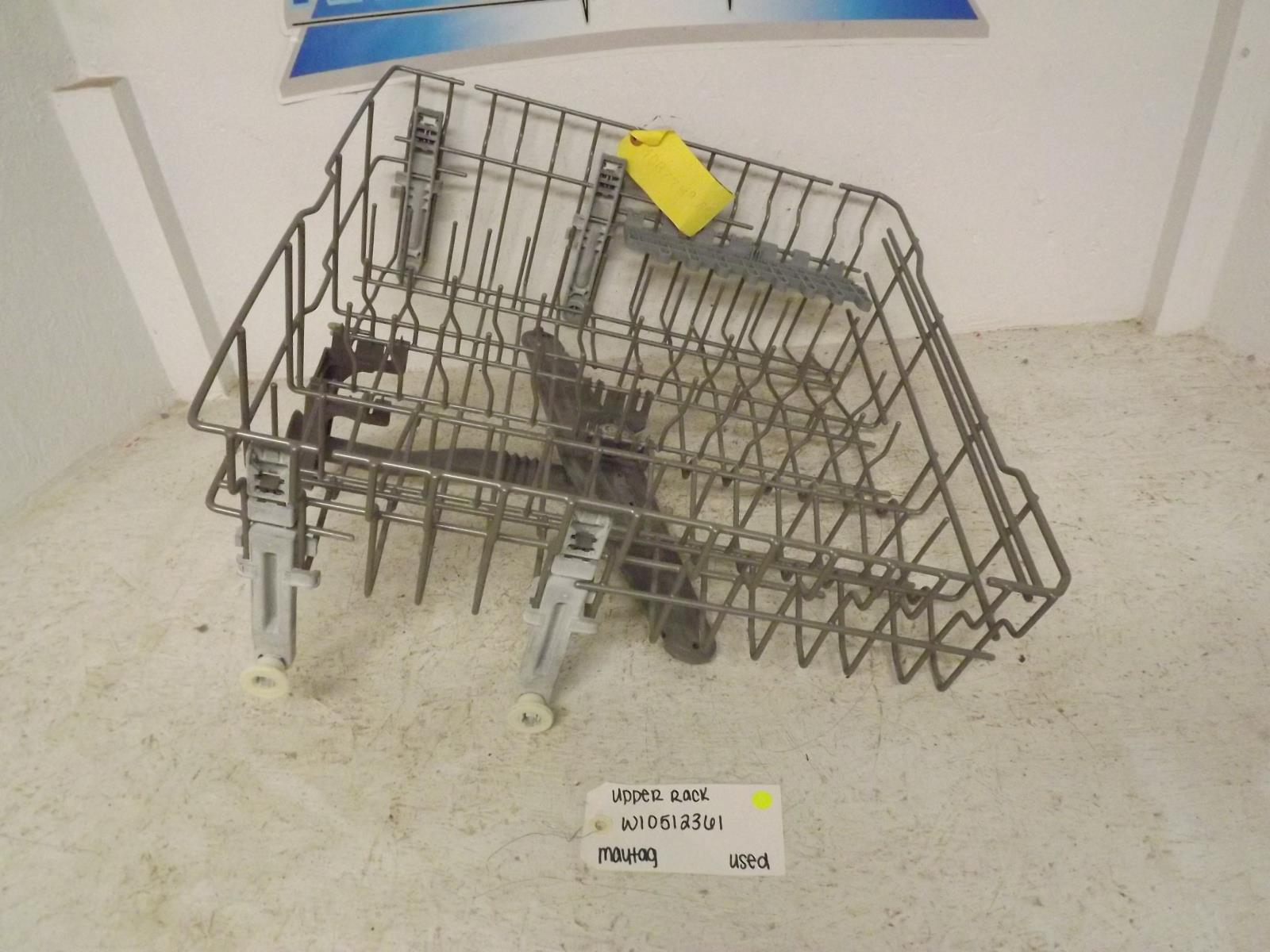 Maytag Dishwasher W10512361 Upper Rack Used Maytag Dishwasher W10512361 Upper Rack Used